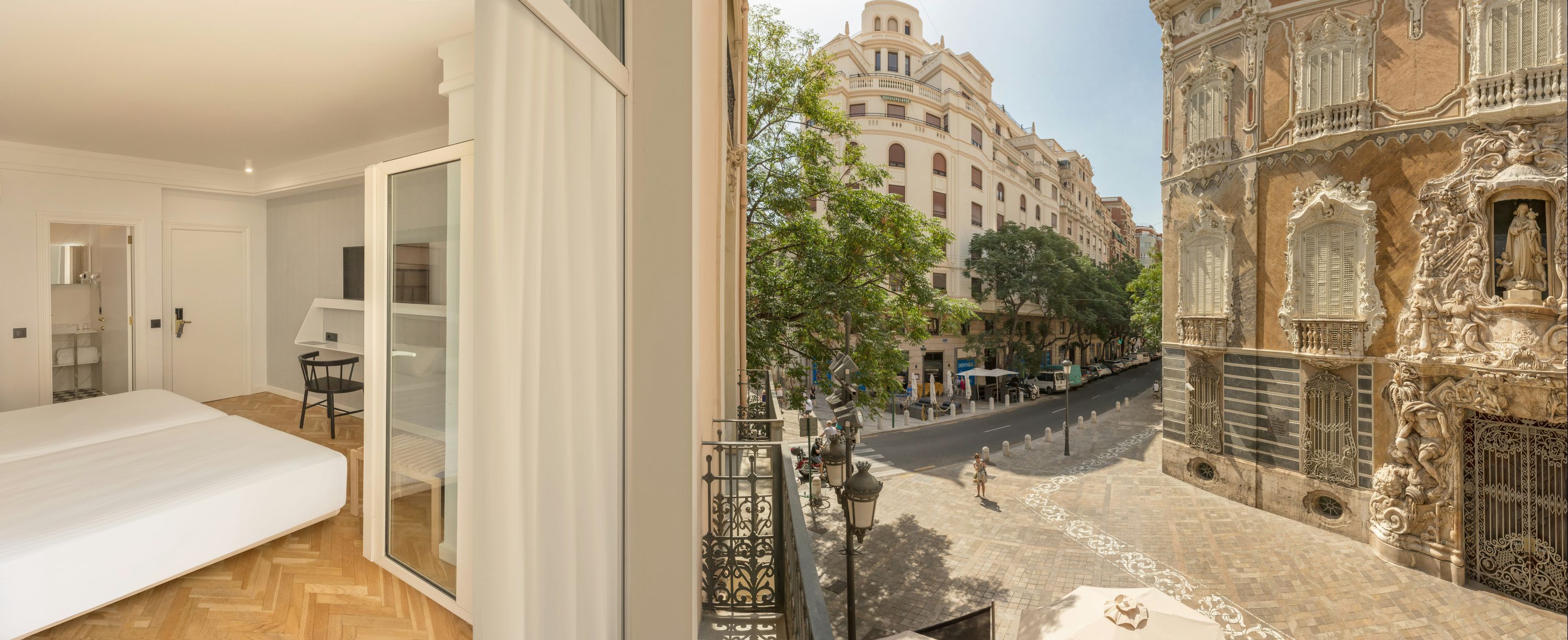Vista del exterior