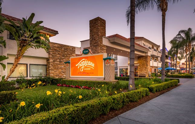Entrada del hotel