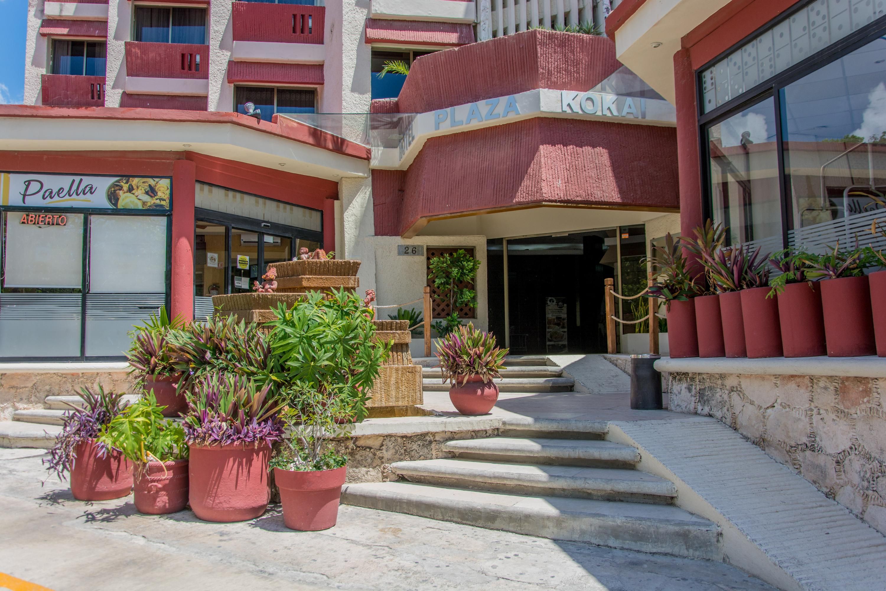 Entrada del hotel