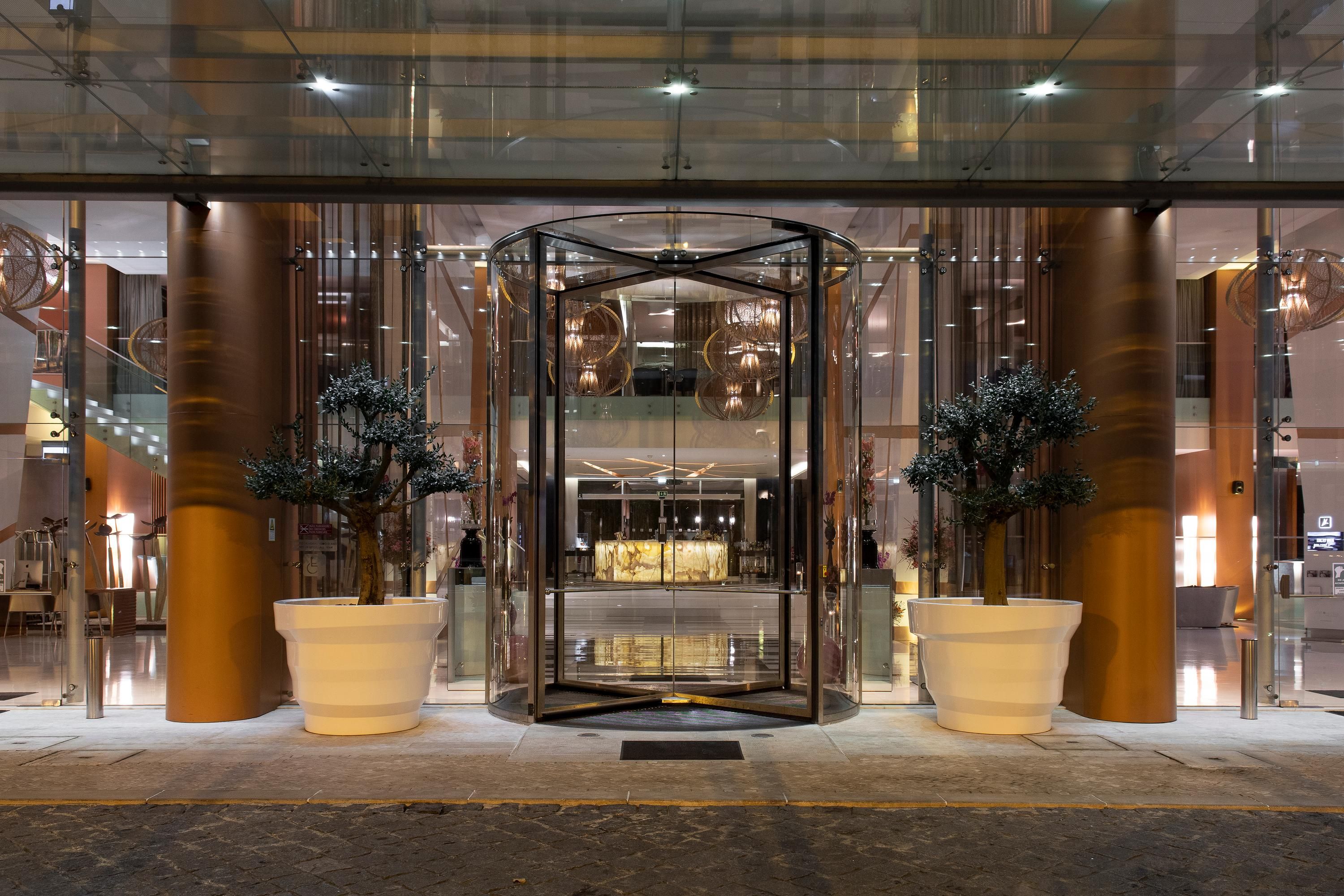 Entrada del hotel
