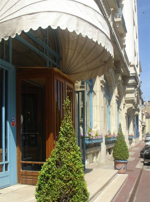 Entrada del hotel