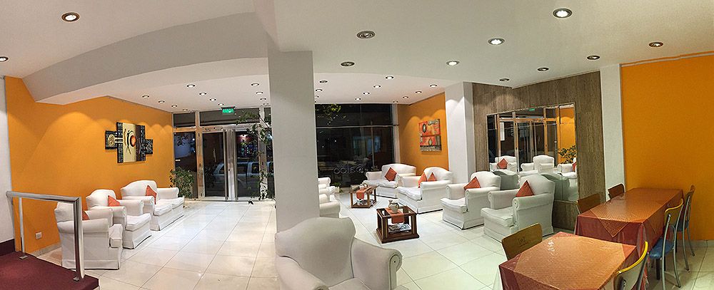 Entrada del hotel