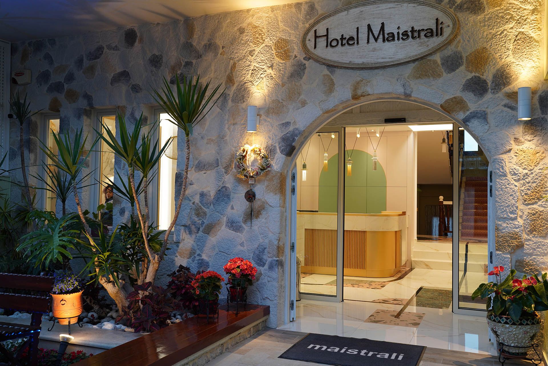 Entrada del hotel