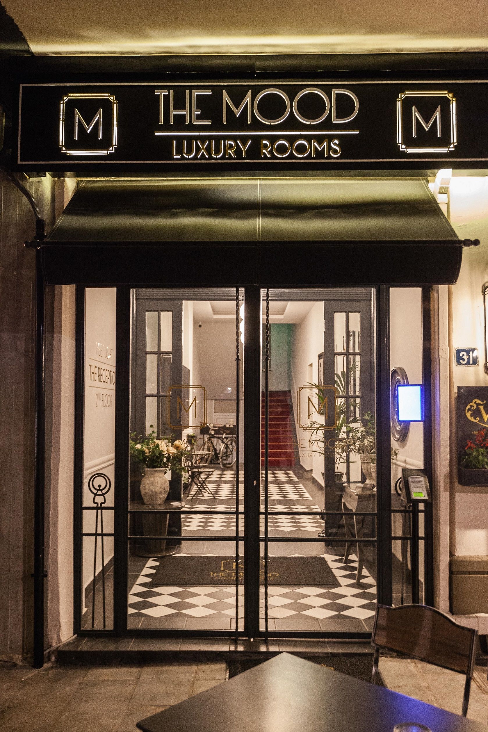 Entrada del hotel