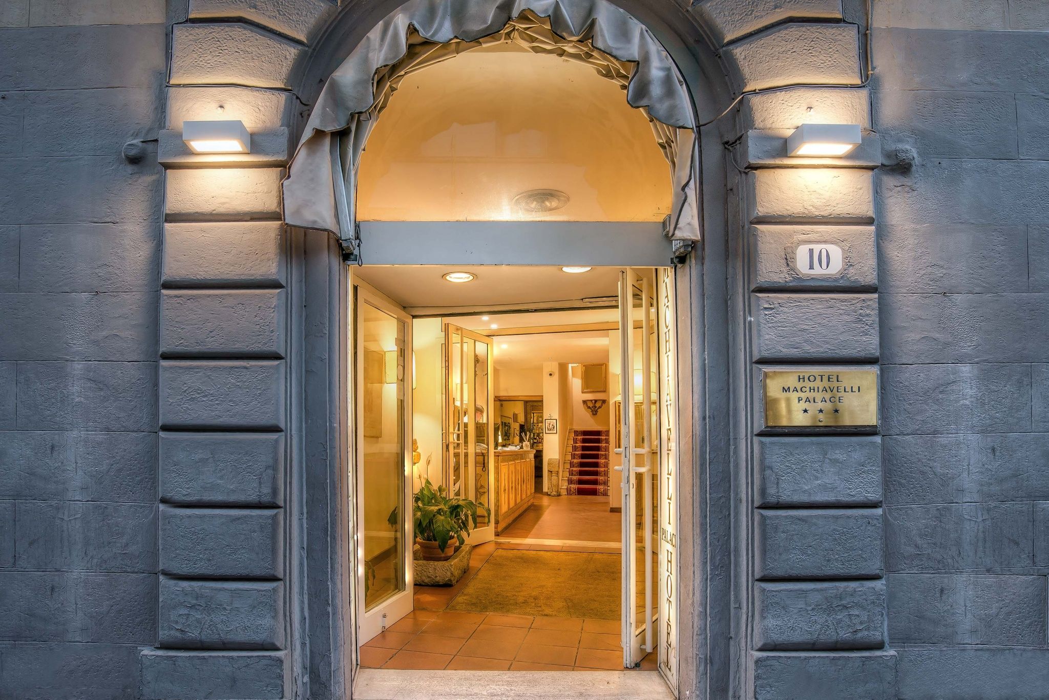 Entrada del hotel